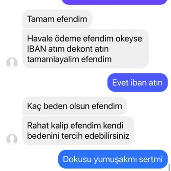 Gömlek Siparişi Sonrası Param Kayboldu Mağdur Oldum