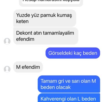 Gömlek Siparişi Sonrası Param Kayboldu Mağdur Oldum