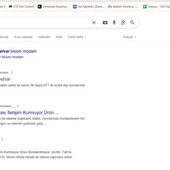 Gömlek Siparişi Sonrası Param Kayboldu Mağdur Oldum