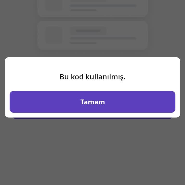 GetirYemek Turkcell GNC'den Alınan Getir Yemek İndirim Kodu Çalışmıyor!