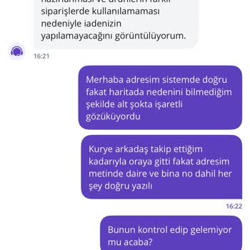 Kurye Yanlış Adrese Gidip Siparişimi İptal Etti, Mağdur Edildim
