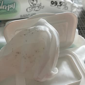 Küflü Ve Lekeli Sleepy Islak Mendil Hayal Kırıklığı