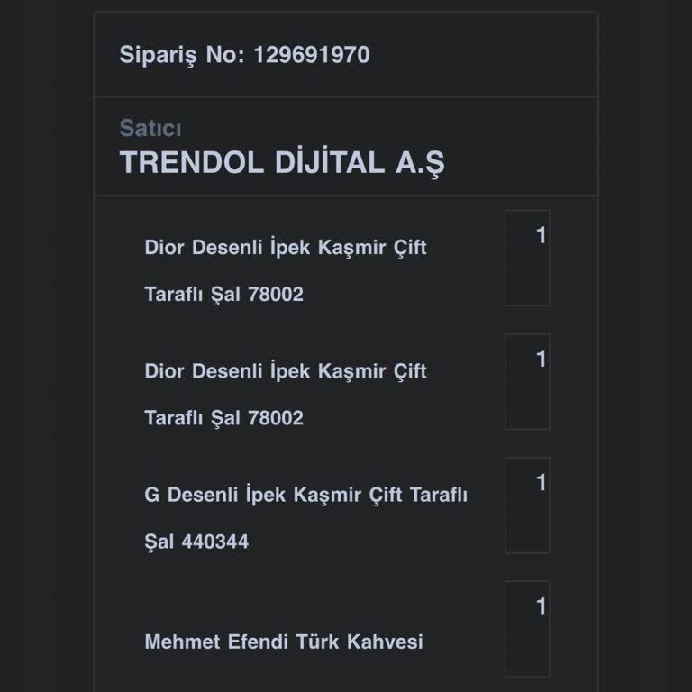 Siparişimin 1 Aydır Kargoya Verilmemesi Ve İletişimsizlik