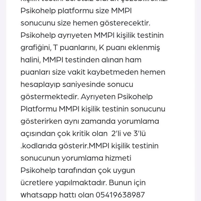 Test Sonuçlarının Ücret Karşılığında Gösterilmesi Ve Bilgilendirme Çelişkisi