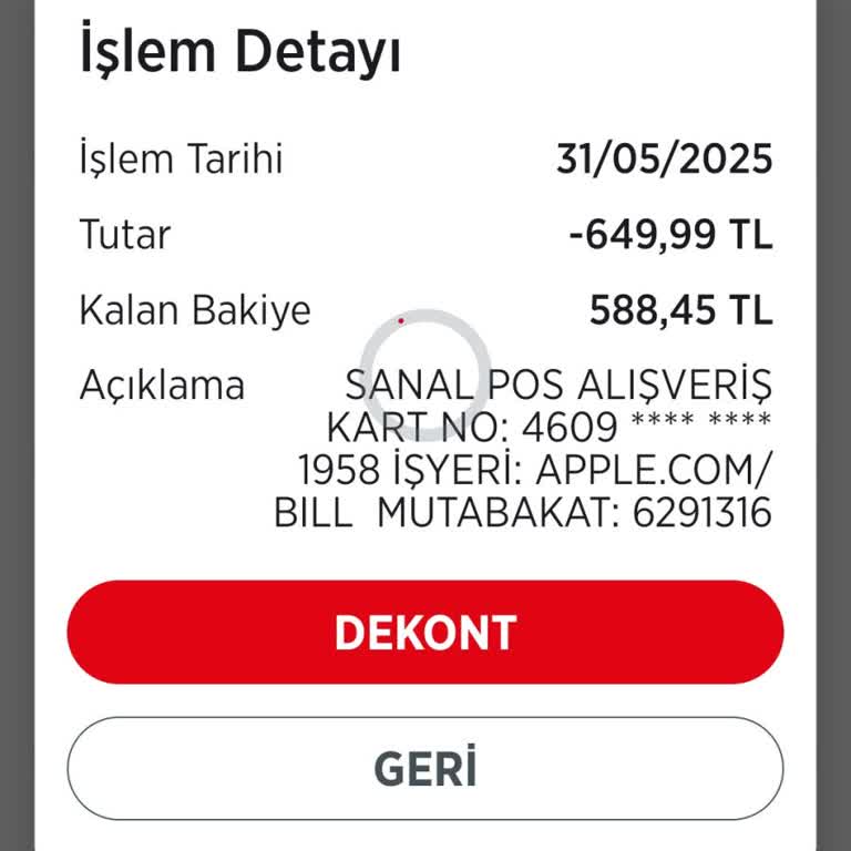 Ziraat Bankası Hesabımdan İznim Dışında Yapılan İşlemle İlgili Güvenlik Endişesi