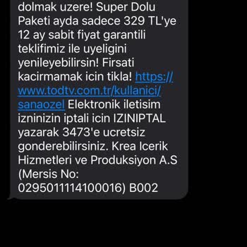 Ücretli Tod Taraftar Paketiyle Maç İzleyememe Ve Yetersiz Müşteri Hizmeti