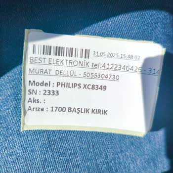 Philips Dikey Süpürgede Sürekli Arıza Ve Belirsiz Garanti Kapsamı Mağduriyeti