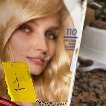 Sarı Saç Boyası Kullandım Saçım Siyaha Döndü