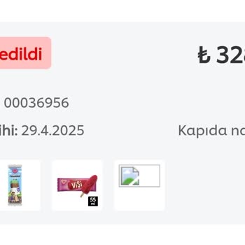 Eksik Teslimat Ve İletişim Sorunlarıyla Karşılaşılan Algida Sipariş Deneyimi