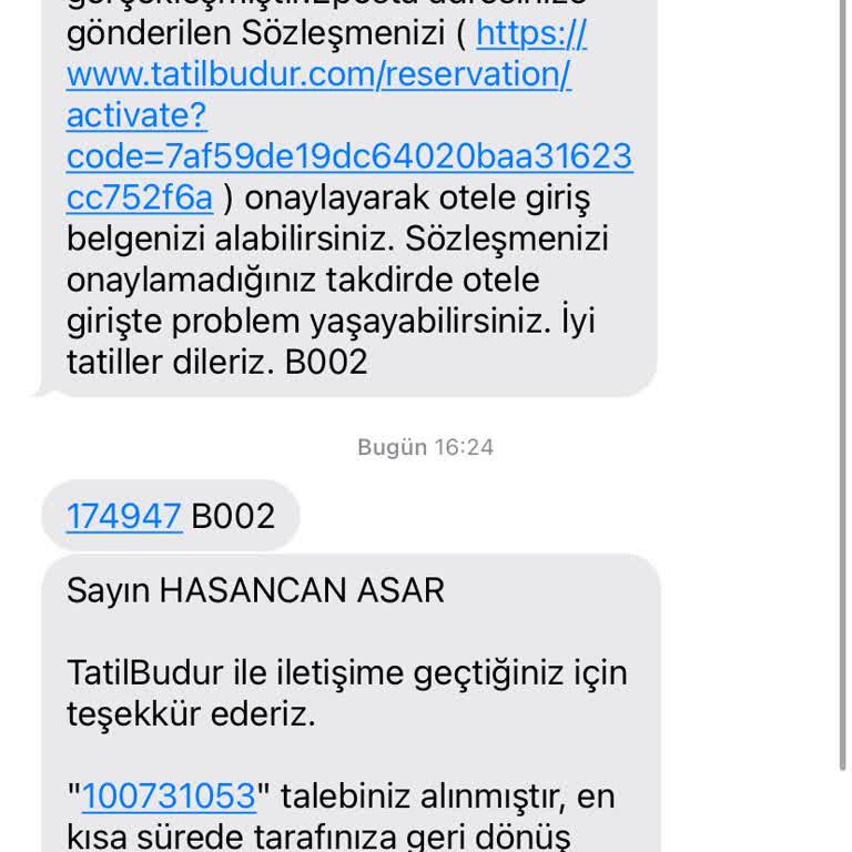 Rezervasyon İptalinde Bilgi Karmaşası Ve Yetersiz Destek