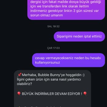 Siparişim Sebepsizce İptal Edildi, Param İade Edilmiyor