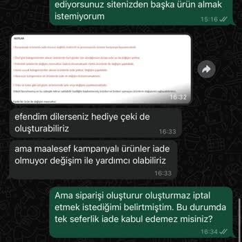 Yasal İade Hakkım Engellendi, Mağdur Edildim