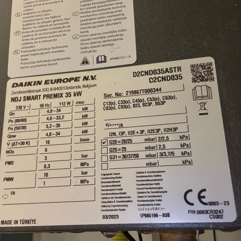 Daikin Kombilerde Sürekli Arıza Ve Sıcak Su Sorunu