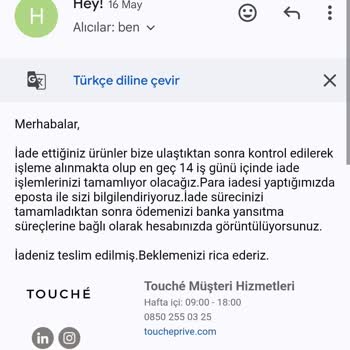 İadem Bir Ayı Geçti Hala Paramı Alamadım