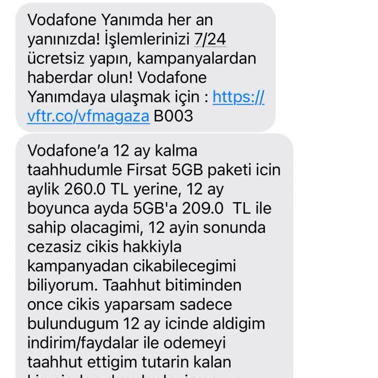 Vodafone Geçişi Sonrası Yanıltıcı Arama Ve Bilgi Paylaşımı
