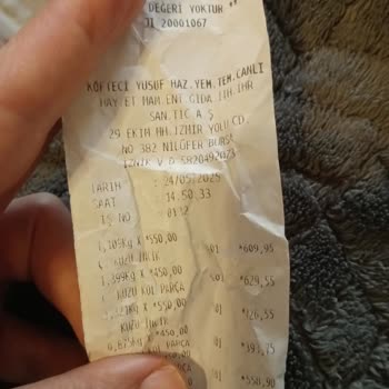 Köfteci Yusuf'ta Yaşadığımız Gıda Zehirlenmesi Mağduriyeti