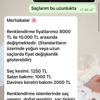 Saç Rengi İşlemi İçin Söz Verilen Hizmet Ve Fiyat Tutarsızlığı