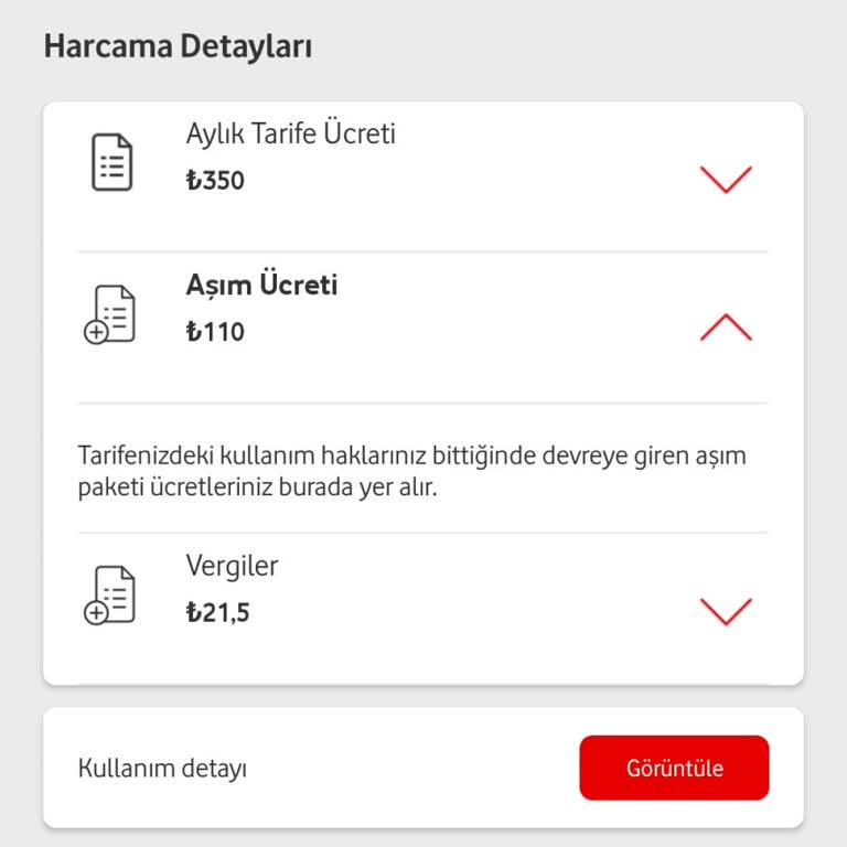 Aşım Ücretleri Ve Otomatik Paketler Yüzünden Mağdurum