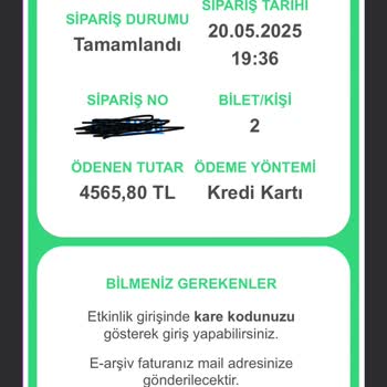 Konser Ertelendi, İade Talebim Reddedildi Ve Maddi Zarara Uğradım