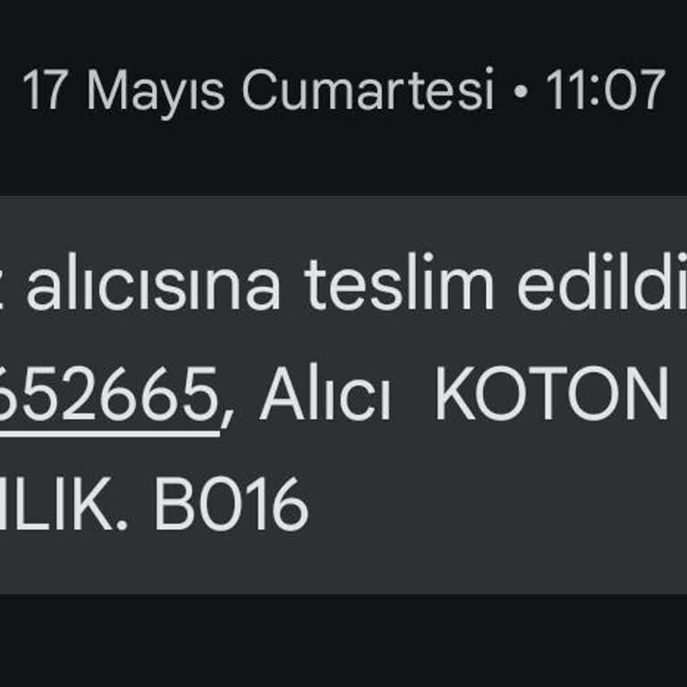 Koton İade Sürecinde Bilgi Verilmemesi ve Çözüm Sağlanmaması