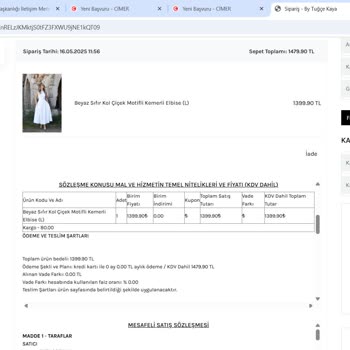 İptal Ve İade Sürecinde Yaşanan Sorun Nedeniyle Mağduriyet
