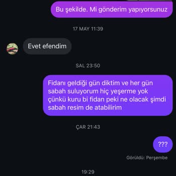 Aldığım Ürün Kuru Dal Çıktı Muhatap Bulamıyorum
