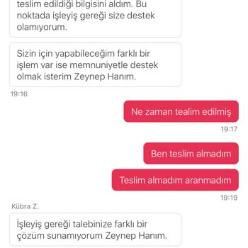 Siparişim Ne Geldi Ne İptal Edildi Mağdurum