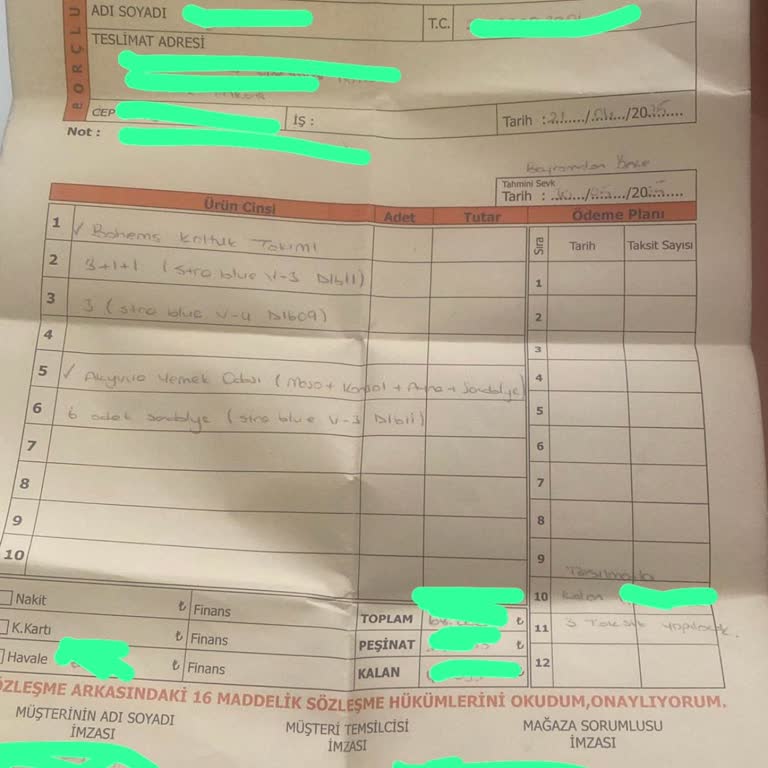 Mobilya Teslimatı Gecikti, İletişim Ve Destek Sağlanmıyor