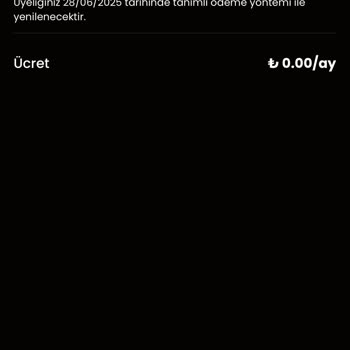 Tabii Uygulamasında Çift Ödeme Alındı, Üyelik Aktif Edilmedi