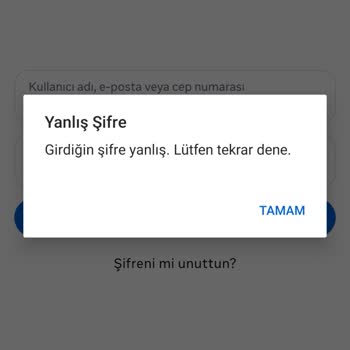 Doğru Şifreyle Instagram Hesabıma Giremiyorum Kod Hatası Çözülmüyor