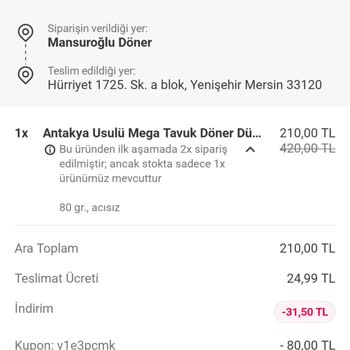 Eksik Sipariş Ve İlgisiz Müşteri Hizmeti Hayal Kırıklığı Yarattı