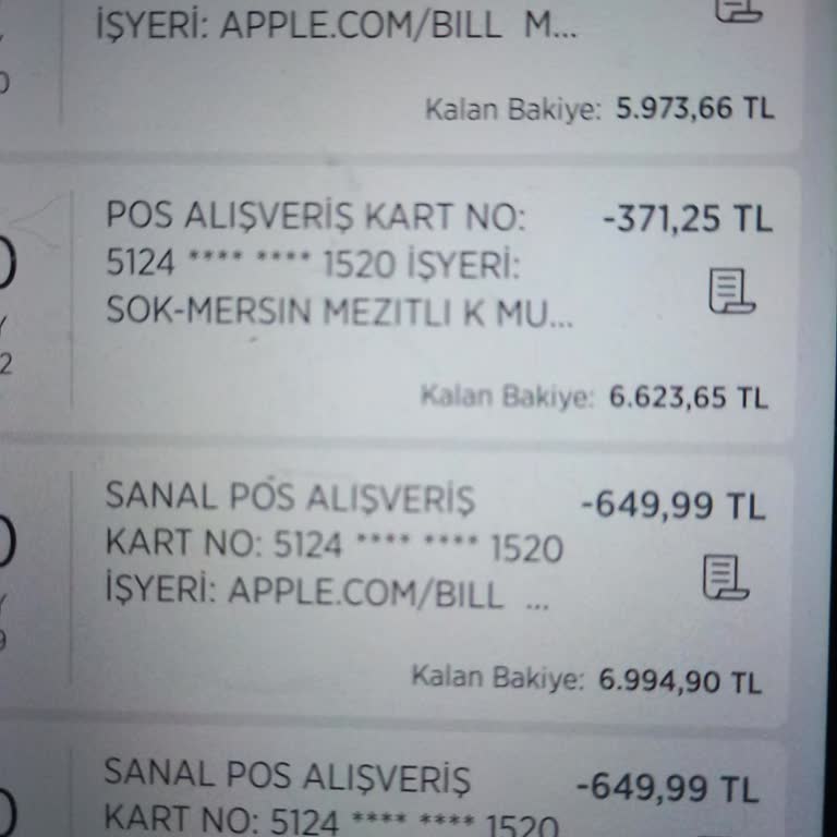 Apple Haberim Dışında Hesabımdan Yüksek Miktarda Para Çekildi!