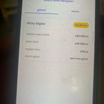 Getirfinans Avans Hesabında Vaat Edilen Faiz Oranı Uygulanmadı