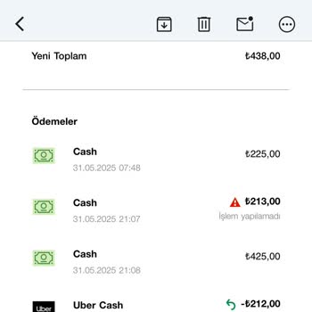 Uber Yolculuğunda Fazla Ücret Alındı, Yetersiz Geri Ödeme
