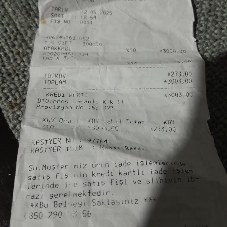 Amasya FLO Mağazasında Değişim İşlemlerinde Adaletsizlik Yaşadım