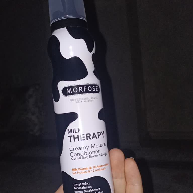 Morfose Milk Therapy Saç Köpüğünün Kokusu Değişti