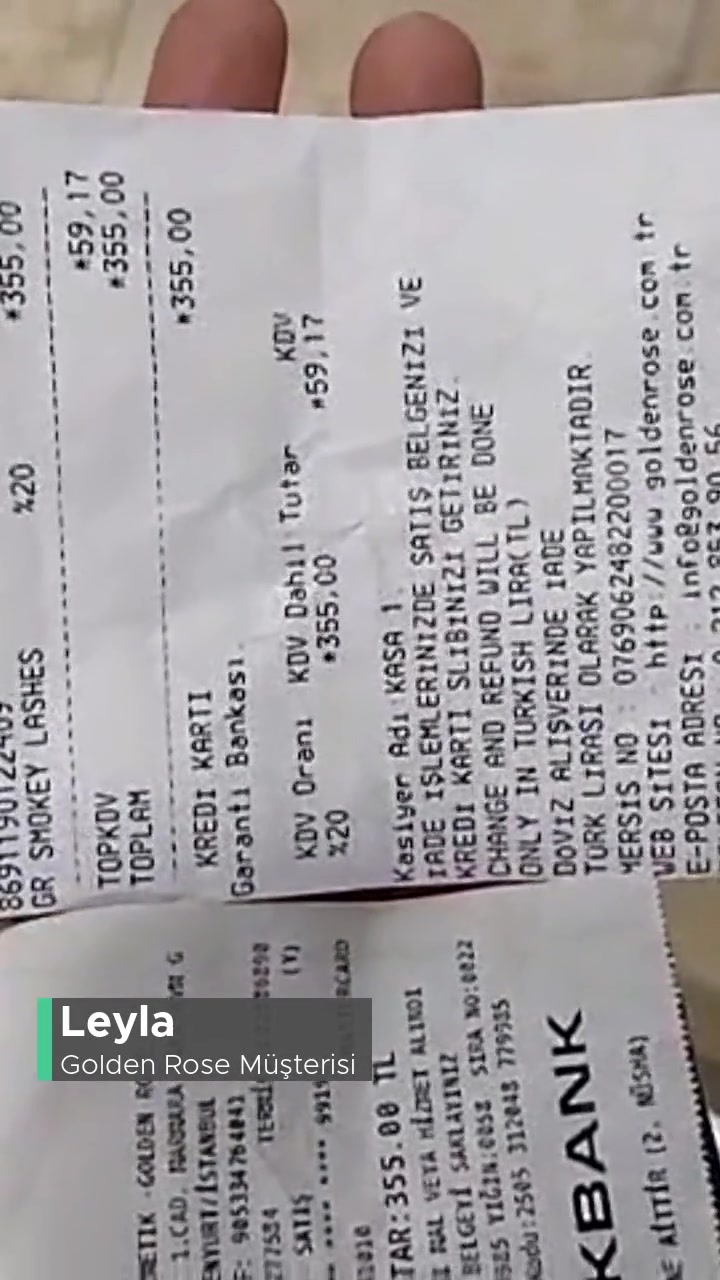 Golden Rose İade Kabul Etmedi Ürünü Açmama Rağmen videonun kapak resmi