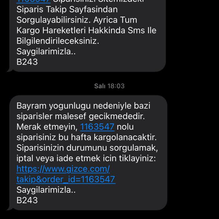 Siparişim Gönderilmedi, Para İadem Yapılmıyor Ve İletişim Kurulamıyor