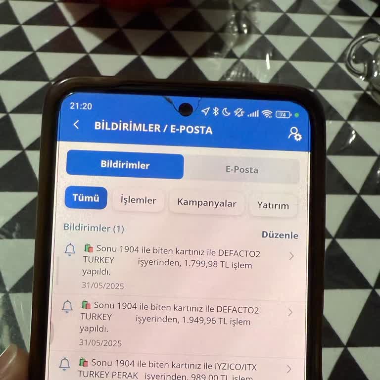 Haberim Olmadan Kartımdan Defacto'da Alışveriş Yapıldı!