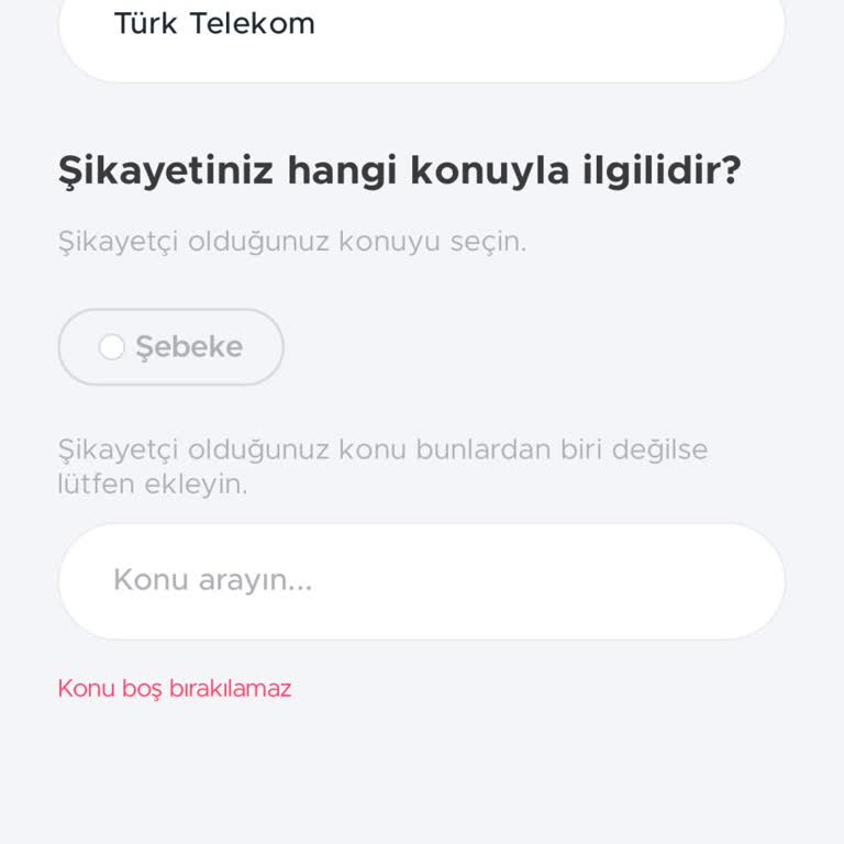 Çekmeköy'de Sürekli Şebeke Sorunu Yaşıyorum