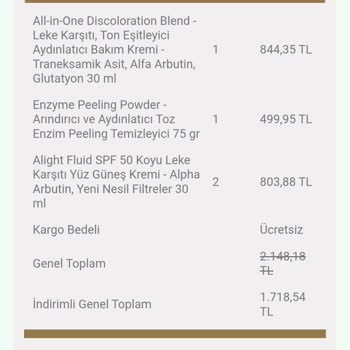 Cosmed Ürünleri Cildimi Mahvetti, Yüzümde Leke ve Gözenek Oluştu