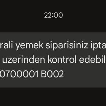 Trendyol GO'da İptal Edilen Siparişin Para İadesi Yapılmadı