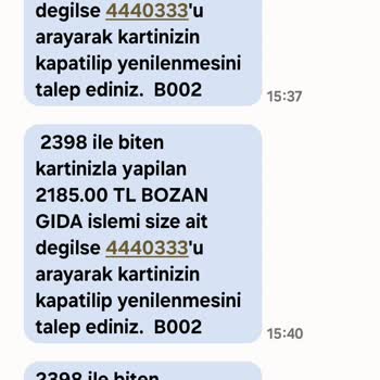 Bilgim Dışında Yapılan Yüksek Tutarli İşlemler Ve Güvenlik Zafiyeti