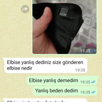 Yanlış Beden Gönderimi Ve İade Sorunu Yaşadım