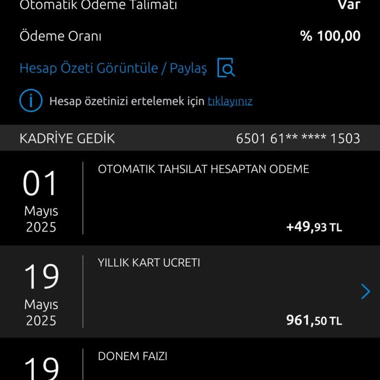 Kredi Kartımdan Kesilen Yüksek Üyelik Ücretinin İadesini Talep Ediyorum