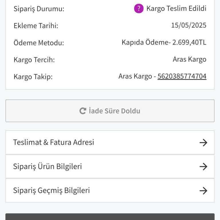 Yanlış Ürün Gönderimi Ve İade Sürecinde Destek Eksikliği