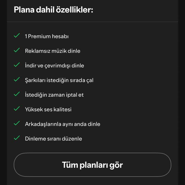 Spotify Üyelik İptali Çok Zor, Yanlışlıkla Bireysel Plana Geçtim