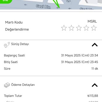 Martı Scooter Otomatik Ödeme Ve Kilitleme Sorunu Mağduriyeti