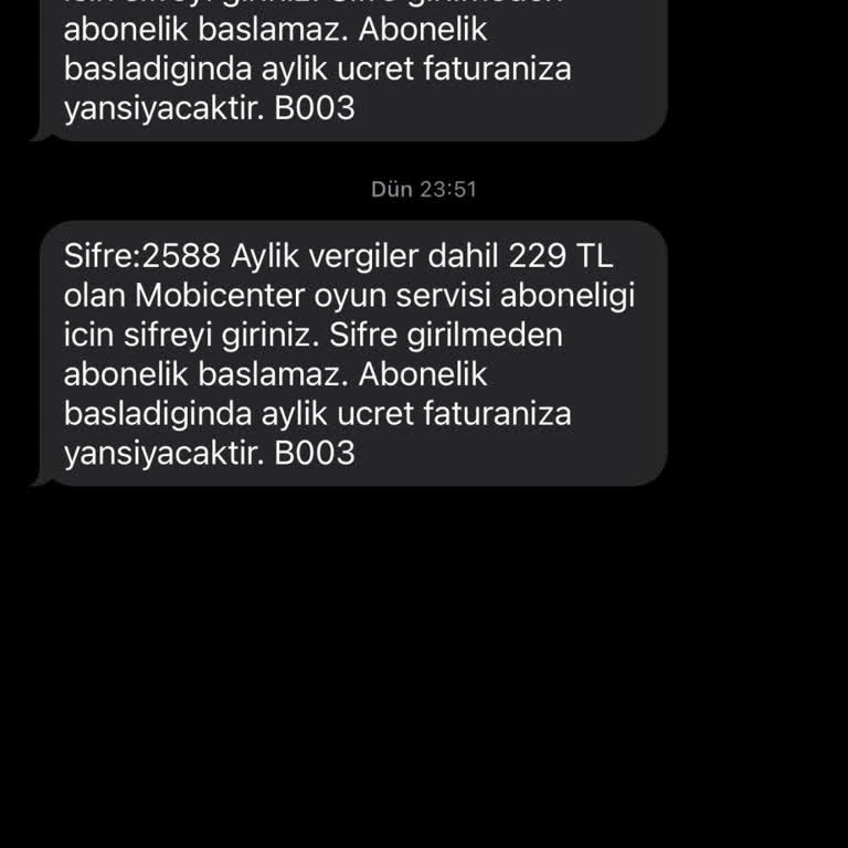Onayım Olmadan Başlatılan Abonelik Ve Haksız Ücretlendirme