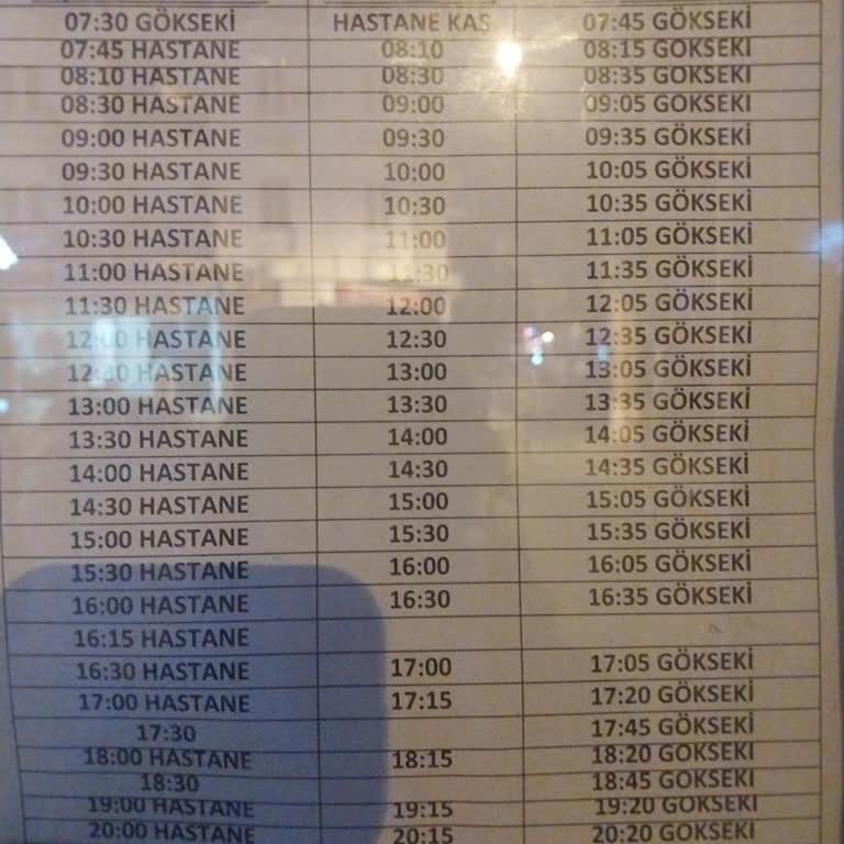 Kaş Belediyesi Dolmuşun Gelmemesi